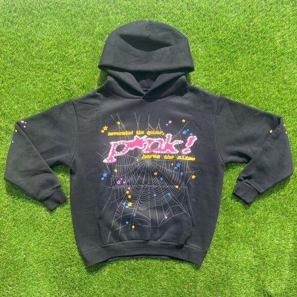 sp5derworldwide Other - Young Thug Sp5der Black Pink Hoodie